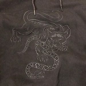 snake hoodie h&m